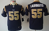 Youth Nike Limited St. Louis Rams #55 James Laurinaitis Navy Blue Jerseys,baseball caps,new era cap wholesale,wholesale hats