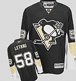 Youth Pittsburgh Penguins #58 Letang Black Kid Jerseys,baseball caps,new era cap wholesale,wholesale hats