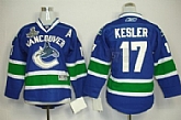Youth Vancouver Canucks #17 Kesler 2011 Stanley Cup Blue Jerseys,baseball caps,new era cap wholesale,wholesale hats