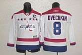 Youth Washington Capitals #8 backstrom Classic white Jerseys,baseball caps,new era cap wholesale,wholesale hats