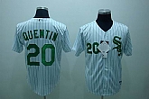 chicago White Sox #20 quentin white(green strip),baseball caps,new era cap wholesale,wholesale hats