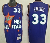 ALL-STAR Throwback #33 Ewing Purple Throwback Jerseys,baseball caps,new era cap wholesale,wholesale hats