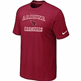 Arizona Cardinals Heart & Soul T-Shirt Red,baseball caps,new era cap wholesale,wholesale hats