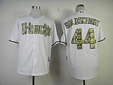 Arizona Diamondbacks #44 Goldschmidt 2013 USMC Home Cool Base White Jerseys,baseball caps,new era cap wholesale,wholesale hats