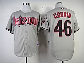 Arizona Diamondbacks #46 Patrick Corbin Gray Jerseys,baseball caps,new era cap wholesale,wholesale hats