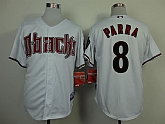 Arizona Diamondbacks #8 Parra White Cool Base Jerseys,baseball caps,new era cap wholesale,wholesale hats