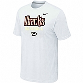 Arizona Diamondbacks 2014 Home Practice T-Shirt - White,baseball caps,new era cap wholesale,wholesale hats