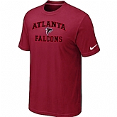 Atlanta Falcons Heart & Soull T-Shirt Red,baseball caps,new era cap wholesale,wholesale hats