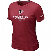 Atlanta Falcons Red Women's Critical Victory T-Shirt,baseball caps,new era cap wholesale,wholesale hats