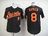 Baltimore Orioles #8 Cal Ripken Black Cool Base Jerseys,baseball caps,new era cap wholesale,wholesale hats