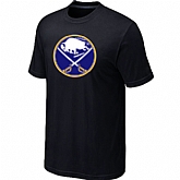 Buffalo Sabres Big & Tall Logo Black T-Shirt,baseball caps,new era cap wholesale,wholesale hats