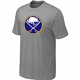 Buffalo Sabres Big & Tall Logo L.Grey T-Shirt,baseball caps,new era cap wholesale,wholesale hats