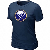 Buffalo Sabres Big & Tall Women's Logo D.Blue T-Shirt,baseball caps,new era cap wholesale,wholesale hats