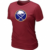 Buffalo Sabres Big & Tall Women's Logo Red T-Shirt,baseball caps,new era cap wholesale,wholesale hats