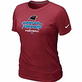 Carolina Panthers Red Women's Critical Victory T-Shirt,baseball caps,new era cap wholesale,wholesale hats