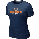 Chicago Bears D.Blue Women's Critical Victory T-Shirt,baseball caps,new era cap wholesale,wholesale hats