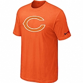 Chicago Bears Sideline Legend Authentic Logo T-Shirt Orange,baseball caps,new era cap wholesale,wholesale hats