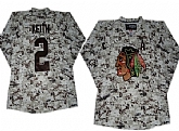 Chicago Blackhawks #2 Duncan Keith White Camo Jerseys,baseball caps,new era cap wholesale,wholesale hats