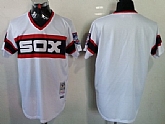 Chicago White Sox Blank 1983 White Pullover Throwback Jerseys,baseball caps,new era cap wholesale,wholesale hats
