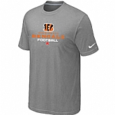 Cincinnati Bengals Critical Victory light Grey T-Shirt,baseball caps,new era cap wholesale,wholesale hats
