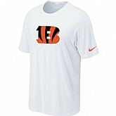 Cincinnati Bengals Sideline Legend Authentic Logo T-Shirt White,baseball caps,new era cap wholesale,wholesale hats