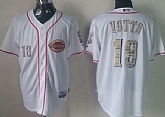 Cincinnati Reds #19 Joey Votto White 2013 USMC Home Cool Base Jerseys,baseball caps,new era cap wholesale,wholesale hats