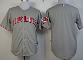 Cincinnati Reds Blank Gray Jerseys,baseball caps,new era cap wholesale,wholesale hats