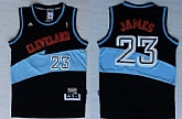 Cleveland Cavaliers #23 LeBron James ABA Hardwood Classic Swingman Black Jerseys,baseball caps,new era cap wholesale,wholesale hats
