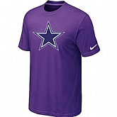 Dallas Cowboys Sideline Legend Authentic Logo T-Shirt Purple,baseball caps,new era cap wholesale,wholesale hats