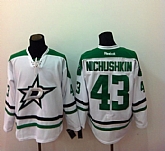 Dallas Stars #43 Nichushkin White Jerseys,baseball caps,new era cap wholesale,wholesale hats