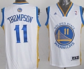 Golden State Warriors #11 Klay Thompson Revolution 30 Swingman White Jerseys,baseball caps,new era cap wholesale,wholesale hats