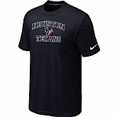 Houston Texans Heart & Soul Black T-Shirt,baseball caps,new era cap wholesale,wholesale hats