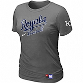 Kansas City Royals D.Grey Nike Women's Short Sleeve Practice T-Shirt,baseball caps,new era cap wholesale,wholesale hats