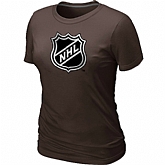 Logo Big & Tall Women's Brown T-Shirt,baseball caps,new era cap wholesale,wholesale hats