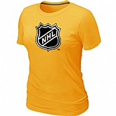 Logo Big & Tall Women's Yellow T-Shirt,baseball caps,new era cap wholesale,wholesale hats