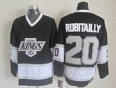 Los Angeles Kings #20 Robitaille CCM Throwback Black Jerseys,baseball caps,new era cap wholesale,wholesale hats