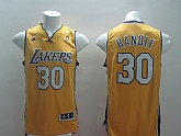 Los Angeles Lakers #30 Randle Revolution 30 Swingman Yellow Jerseys,baseball caps,new era cap wholesale,wholesale hats