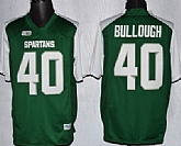 Michigan State Spartans #40 Max Bullough 2013 Green With White Big 10 Patch Jerseys,baseball caps,new era cap wholesale,wholesale hats