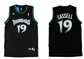 Minnesota Timberwolves #19 Sam Cassell Black Swingman Jerseys,baseball caps,new era cap wholesale,wholesale hats