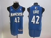 Minnesota Timberwolves #42 Kevin Love Revolution 30 Swingman Blue Jerseys,baseball caps,new era cap wholesale,wholesale hats