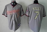 Minnesota Twins #7 Joe Mauer Gray 2013 USMC Home Cool Base Jerseys,baseball caps,new era cap wholesale,wholesale hats