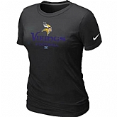 Minnesota Vikings Black Women's Critical Victory T-Shirt,baseball caps,new era cap wholesale,wholesale hats