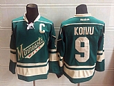 Minnesota Wilds #9 Mikko Koivu C Patch Green Jerseys,baseball caps,new era cap wholesale,wholesale hats