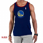 NBA Golden State Warriors Big x26 Tall Primary Logo men D.Blue Tank Top,baseball caps,new era cap wholesale,wholesale hats