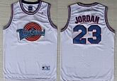NBA Space Jam #23 Michael Jordan White Swingman Throwback Jerseys,baseball caps,new era cap wholesale,wholesale hats