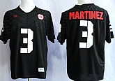 Nebraska Cornhuskers #3 Taylor Martinez 2013 Black Jerseys,baseball caps,new era cap wholesale,wholesale hats
