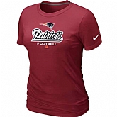 New England Patriots Red Women's Critical Victory T-Shirt,baseball caps,new era cap wholesale,wholesale hats