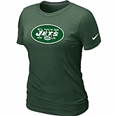 New York Jets D.Green Women's Logo T-Shirt,baseball caps,new era cap wholesale,wholesale hats