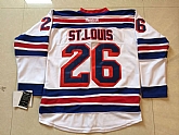 New York Rangers #26 Martin St.Louis White Jerseys,baseball caps,new era cap wholesale,wholesale hats