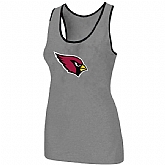 Nike Arizona Cardinals Ladies Big Logo Tri-Blend Racerback stretch Tank Top L.grey,baseball caps,new era cap wholesale,wholesale hats